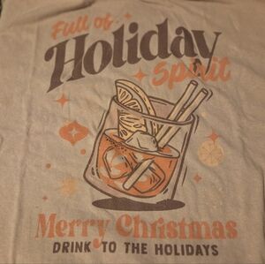 Maurices~New With Tags~Full Of The Holiday Spirit Relaxed Fit T Shirt Size 1X